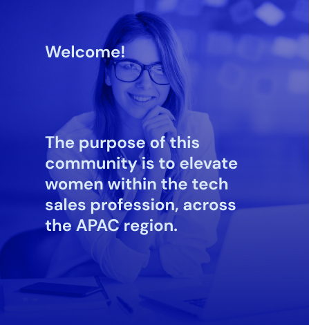 Women In Tech Sales purpose